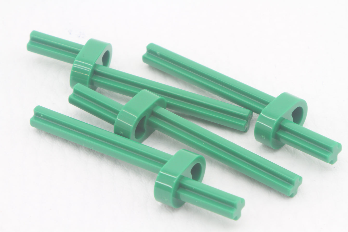 Mould King Technic 2853 Long Plastic Motor, Crank/Cross 4er Set