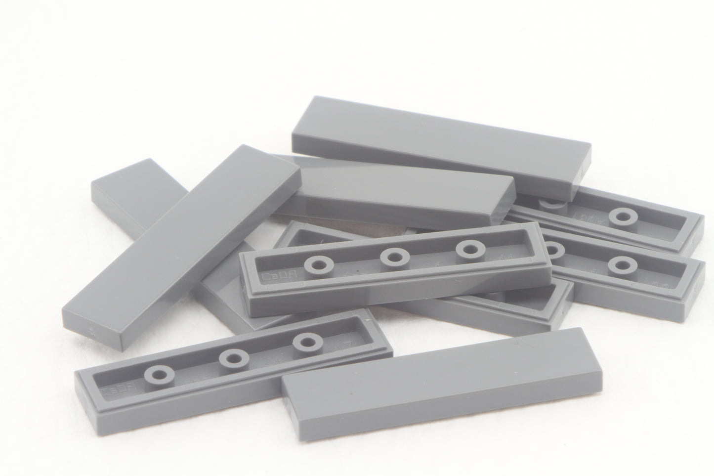 CADA 2431 Flat Tile 1x4 10er Set