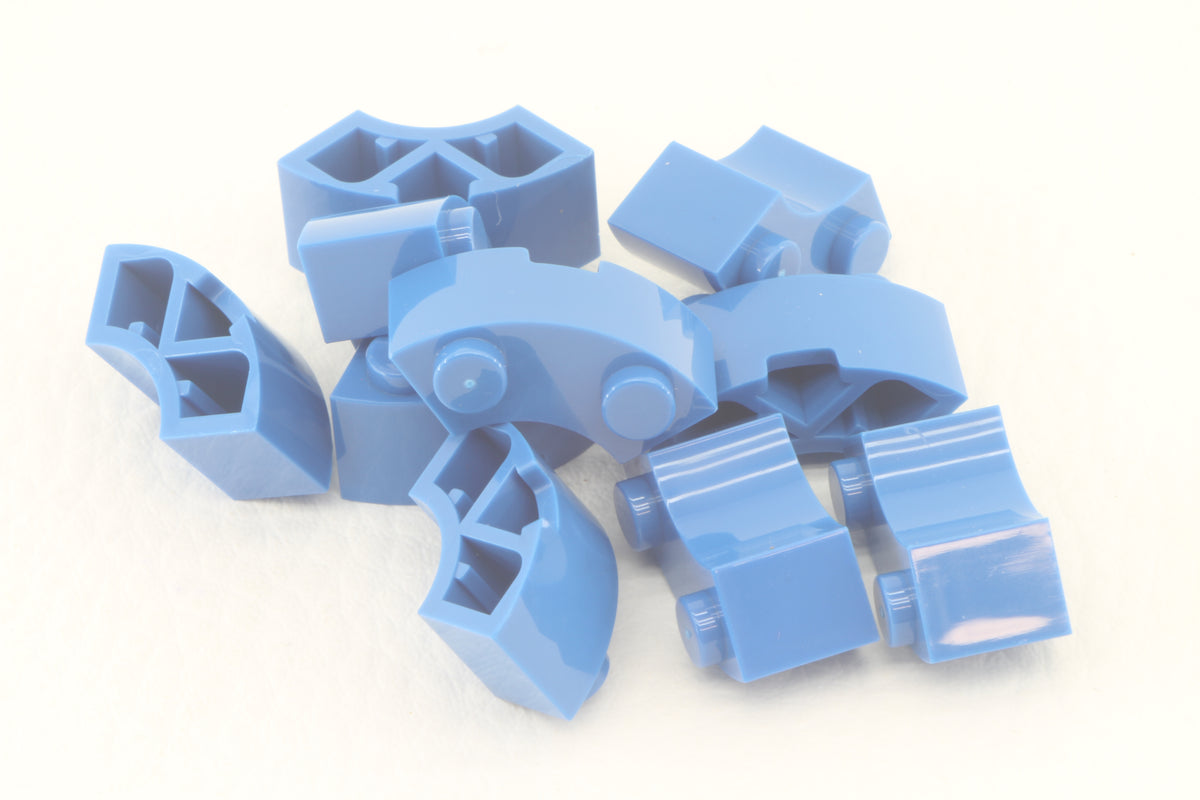 Mould King 85080 Curved Brick 2x2 W. Inside and Outs. Bow 10er Set