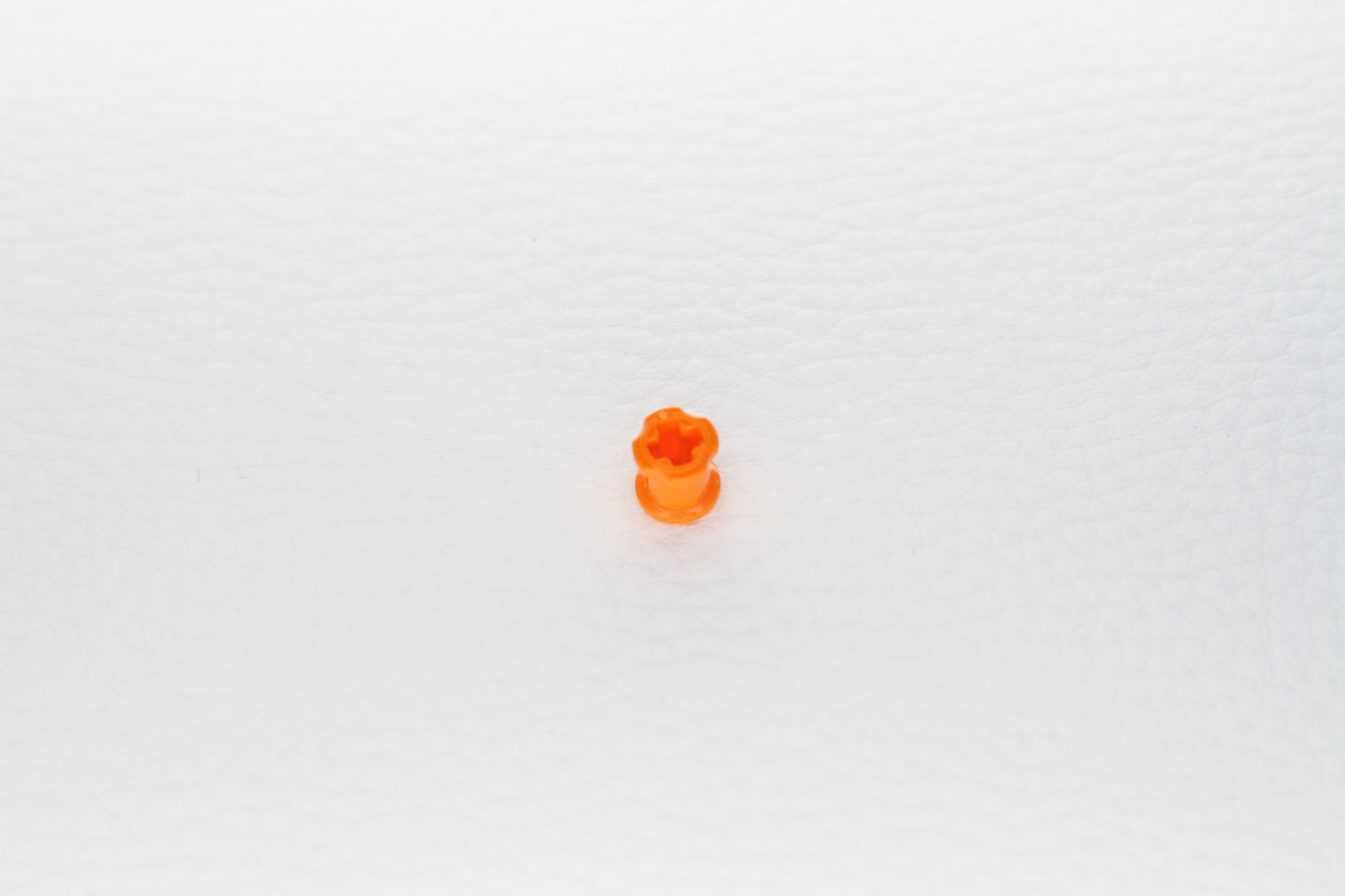 Klemmbaustein Technik Set 20x 42798 Stopper Groß Orange