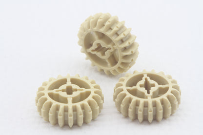 Mould King Technic 18575 Gear / Double Conical Wheel / Zahnrad  Z20 3er Set