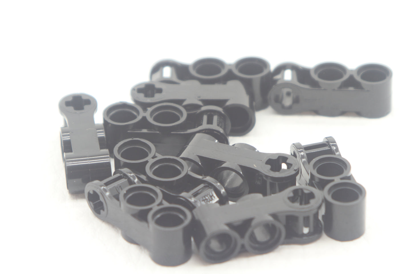 CADA Technic 42796 Beam / Cross block / Liftarm 1x3 Dunkel 10er Set