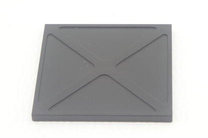 CADA Technic Flat Tile 7x7 mit Kreuz Muster