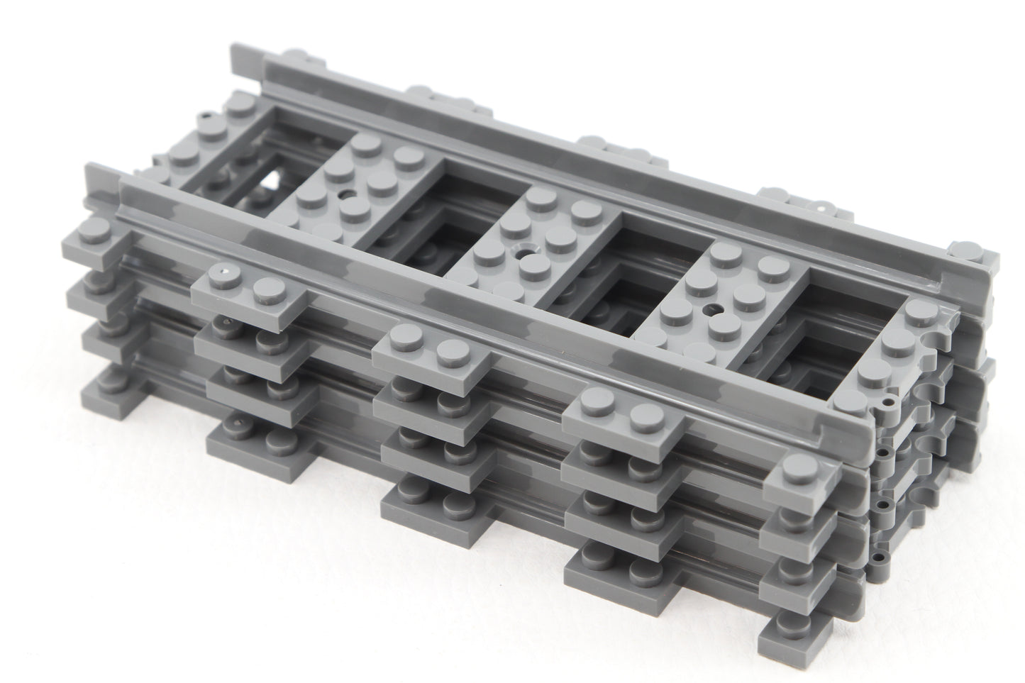Mould King 53401 Schienen Eisenbahn Gleis Gerade Railway Rails 4er Set