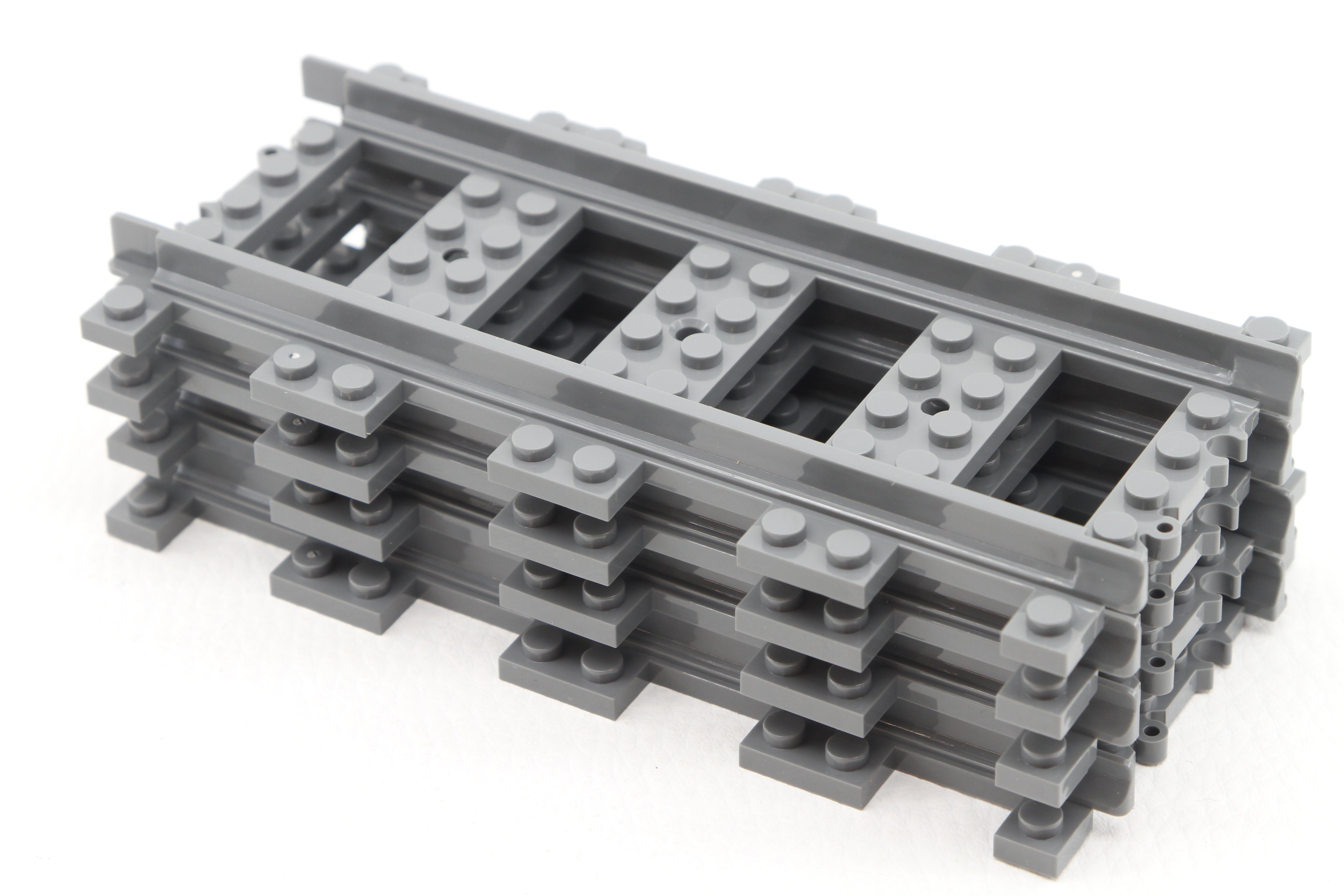 Mould King 53401 Schienen Eisenbahn Gleis Gerade Railway Rails 4er Set