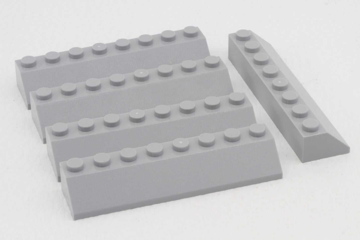Mould King 4445 Roof Tile 2x8 / 45 Grad 5er Set