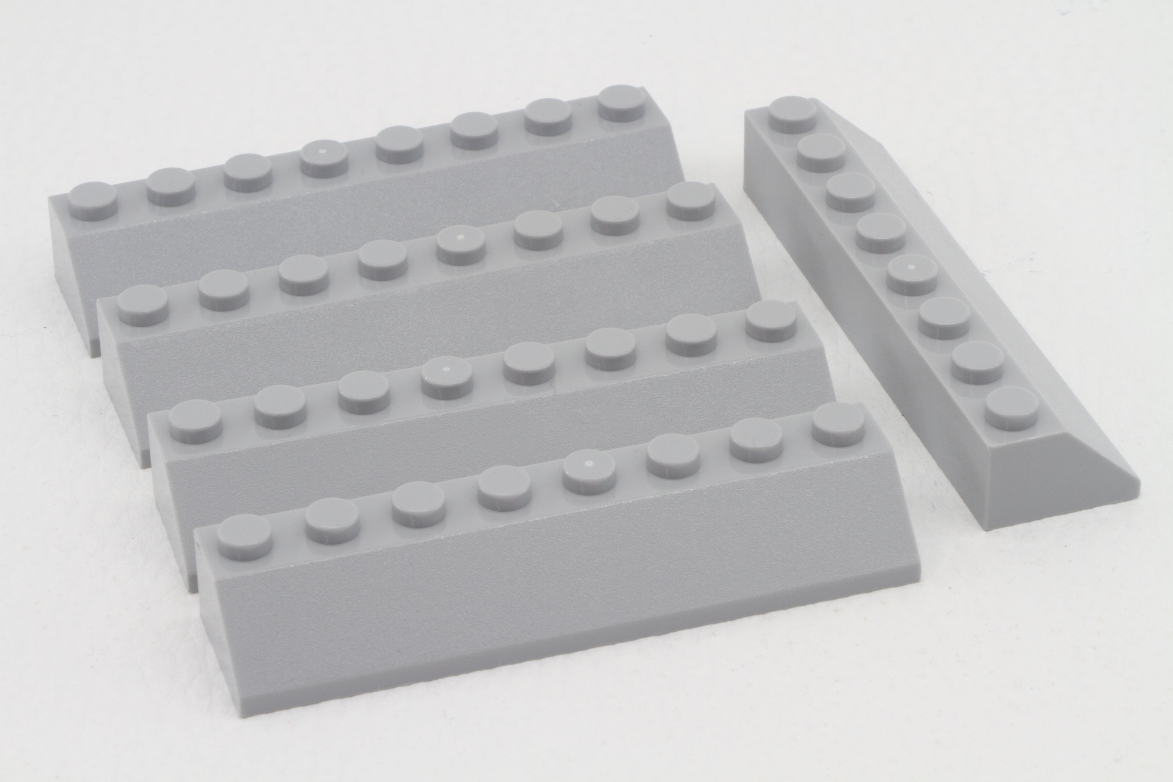Mould King 4445 Roof Tile 2x8 / 45 Grad 5er Set