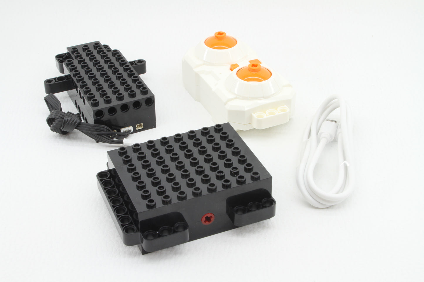 Mould King Motor + Servo mit Fernsteuerung Drehzahlgeregelt Set