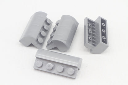 Mould King 6081 Brick W. Bow 4x1x1 1/3 4er Set