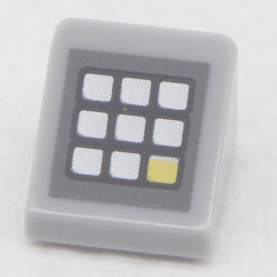 LEGO® 78238 Roof Tile 1x1 NO. 7 Ziffernblock Bedruckt