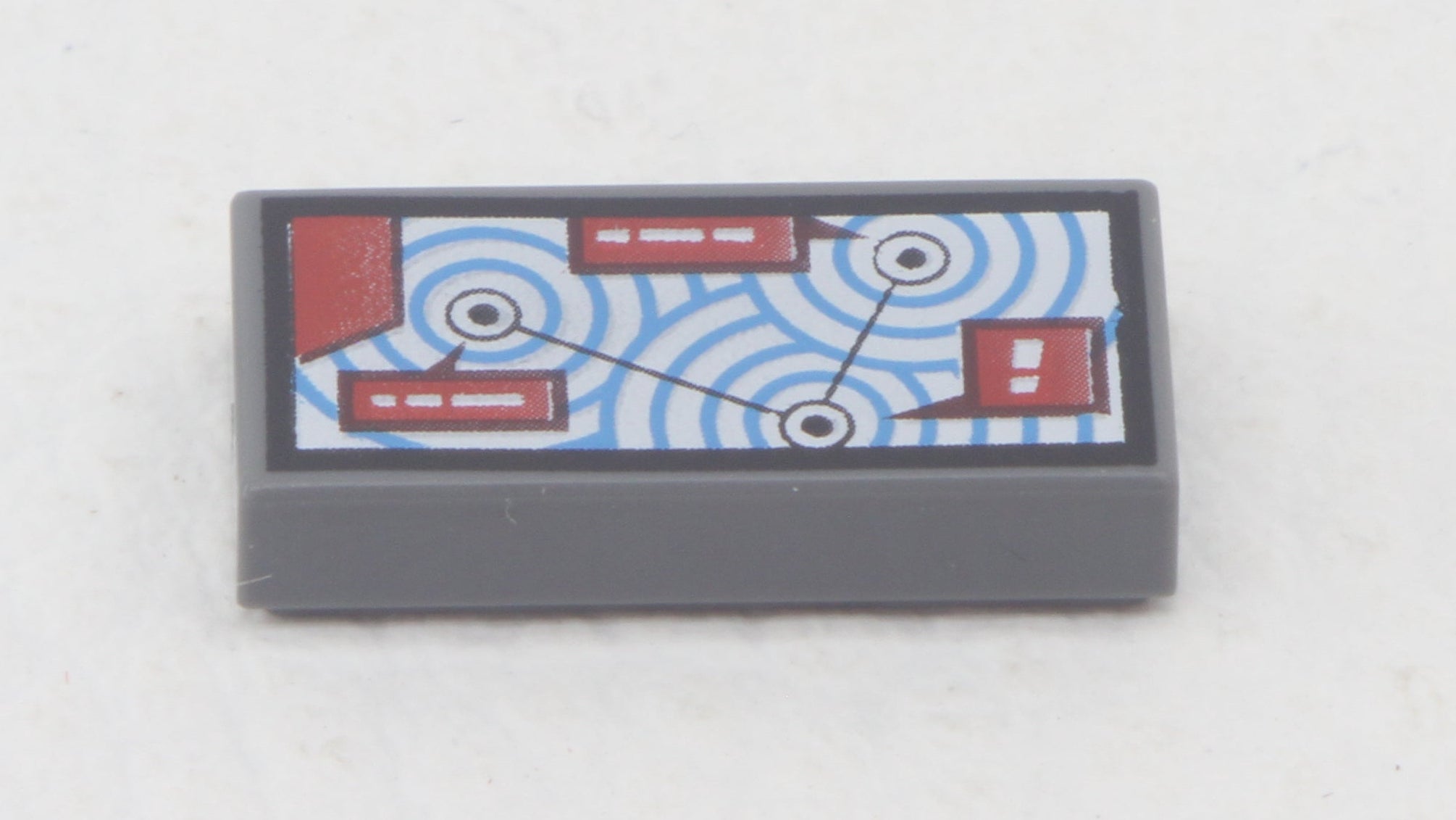 LEGO® 38637 Flat Tile 1x2 NO. 228 Bedruckt