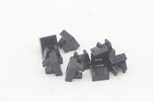 CADA 44842 Plate 1x1 W. Up Right Holder 10er Set