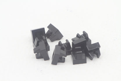 CADA 44842 Plate 1x1 W. Up Right Holder 10er Set