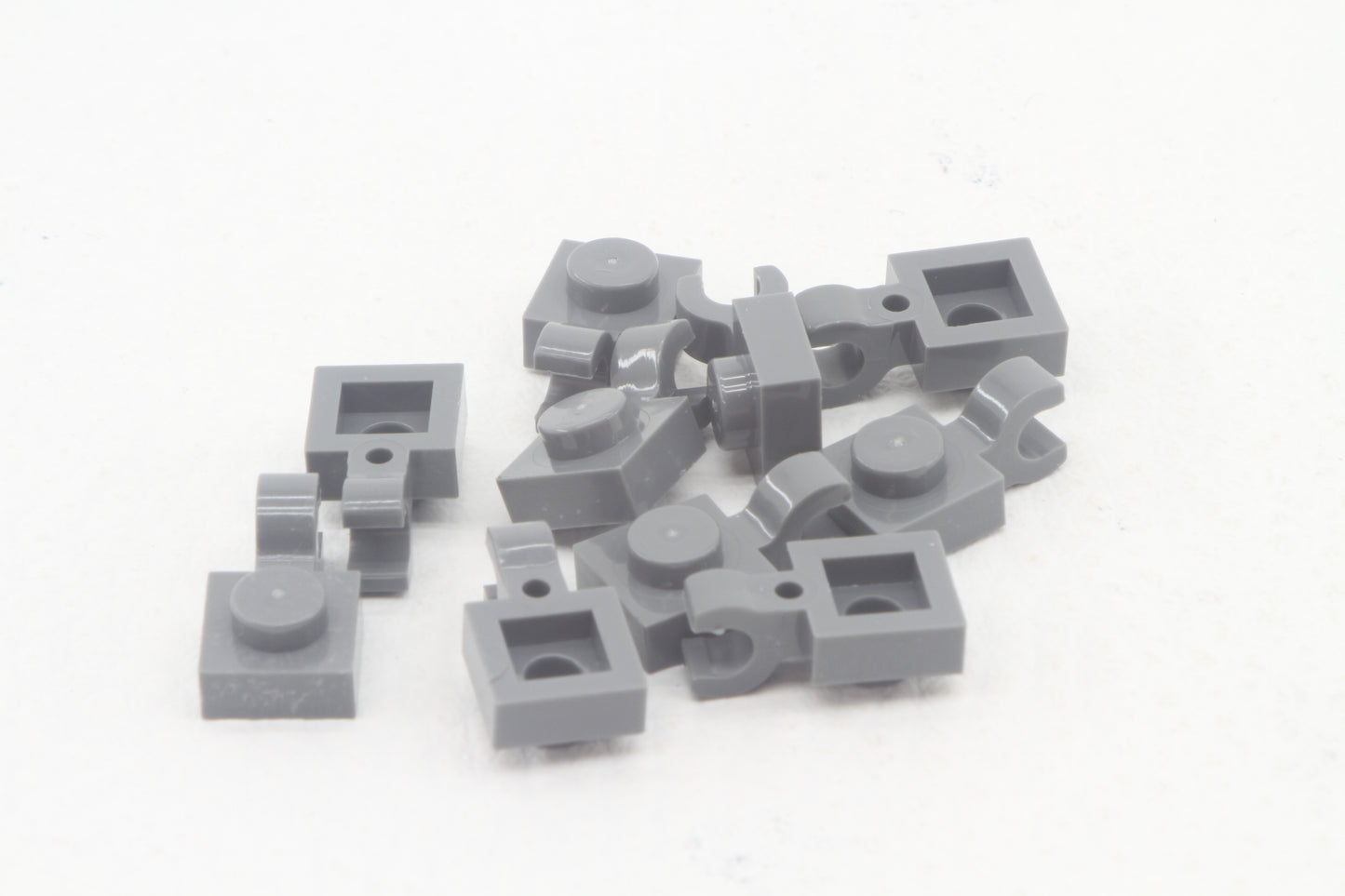 CADA 52738 Plate 1x1 W. Holder Vertical 10er Set