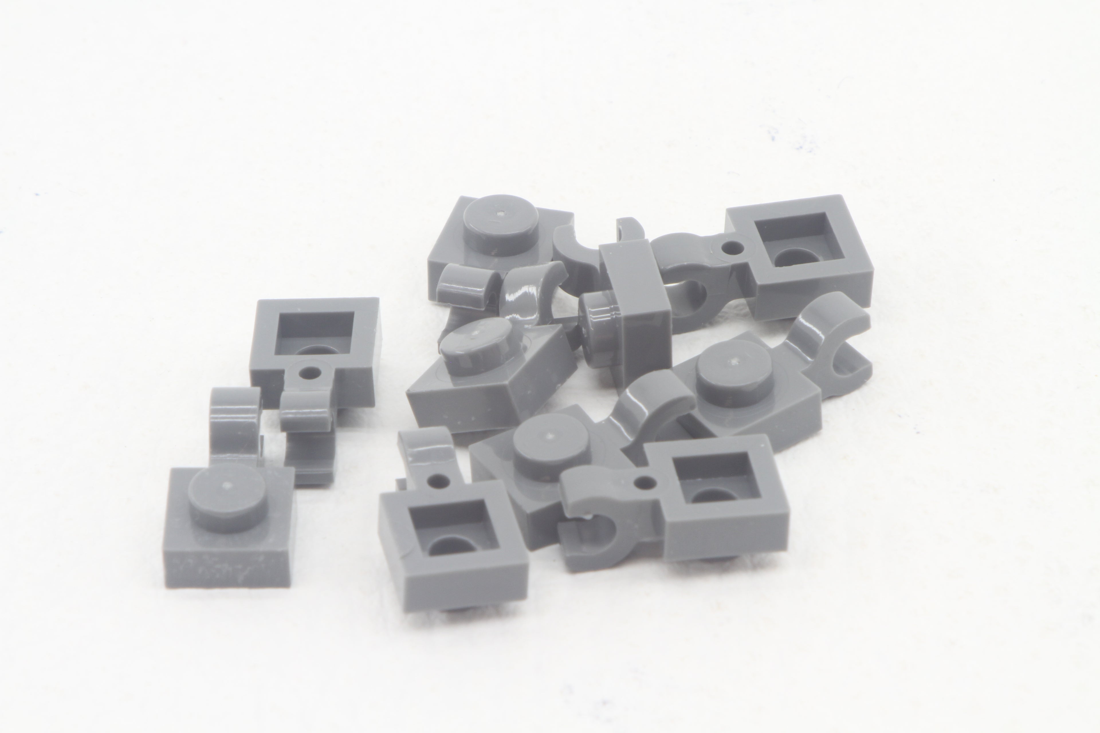 CADA 52738 Plate 1x1 W. Holder Vertical 10er Set