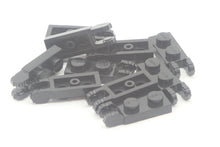 CADA 54657 Plate 1x2 W/ Fork Vertical End 10er Set