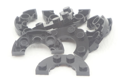 Mould King 28620 Plate Round 4x4 With Ø16mm Hole 8er Set