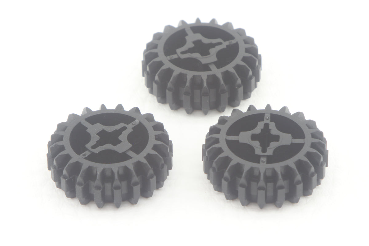 Mould King Technic 18575 Gear / Double Conical Wheel / Zahnrad  Z20 3er Set