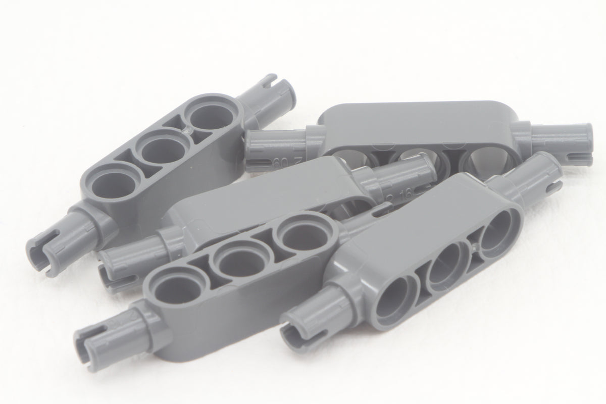 Cada Technic Beam with Snap Liftarm mit Pins 1x3 5er Set