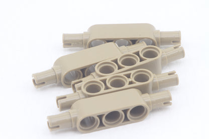 Cada Technic Beam with Snap Liftarm mit Pins 1x3 5er Set