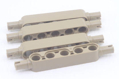Cada Technic Beam with Snap Liftarm mit Pins 1x5 4er Set