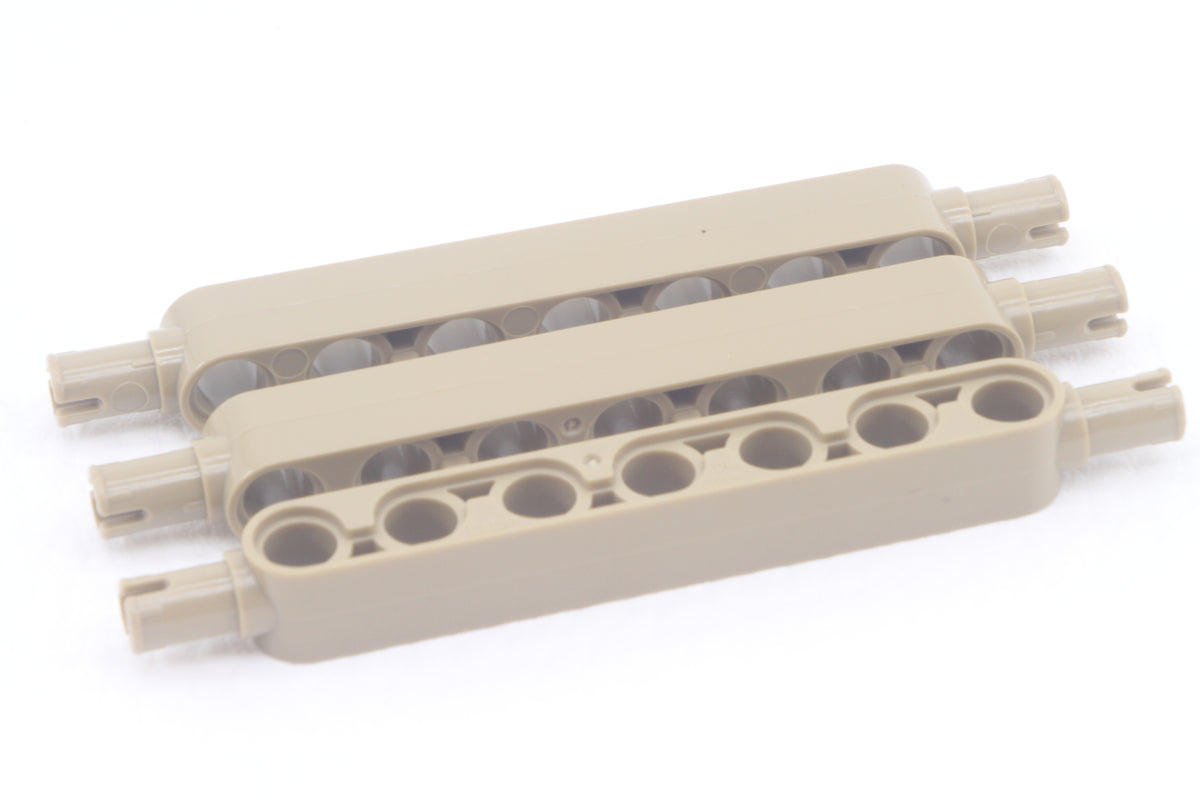 Cada Technic Beam with Snap Liftarm mit Pins 1x7 3er Set