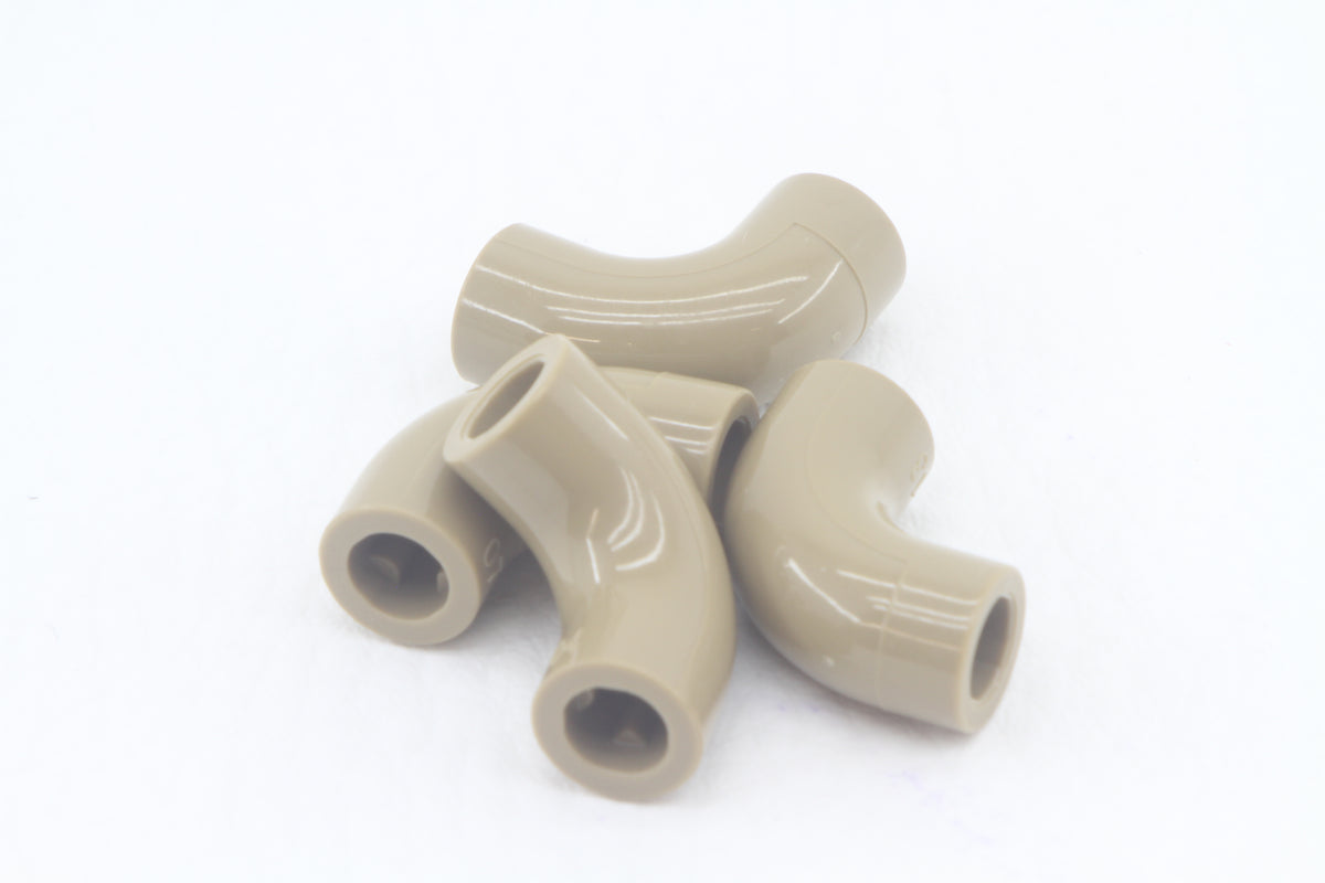 CADA 25214 Tube with Axle Hole / Kreuzachse Verbinder 90° 4er Set