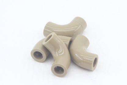 CADA 25214 Tube with Axle Hole / Kreuzachse Verbinder 90° 4er Set