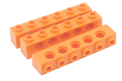 Cada Technic 3894 Brick 1x6 3er Set