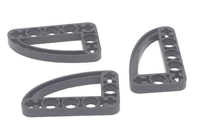 CADA Technic 65714 Halfbeam Half Beam Curve 3x5 3er Set
