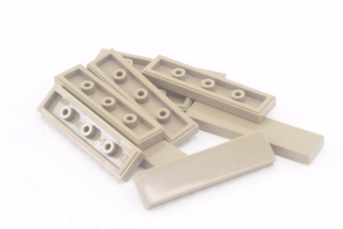 CADA 2431 Flat Tile 1x4 10er Set