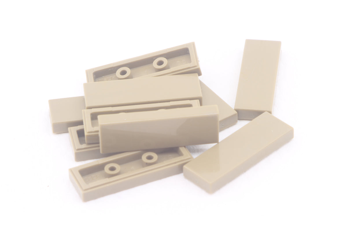 CADA 63864 Flat Tile 1x3 10er Set