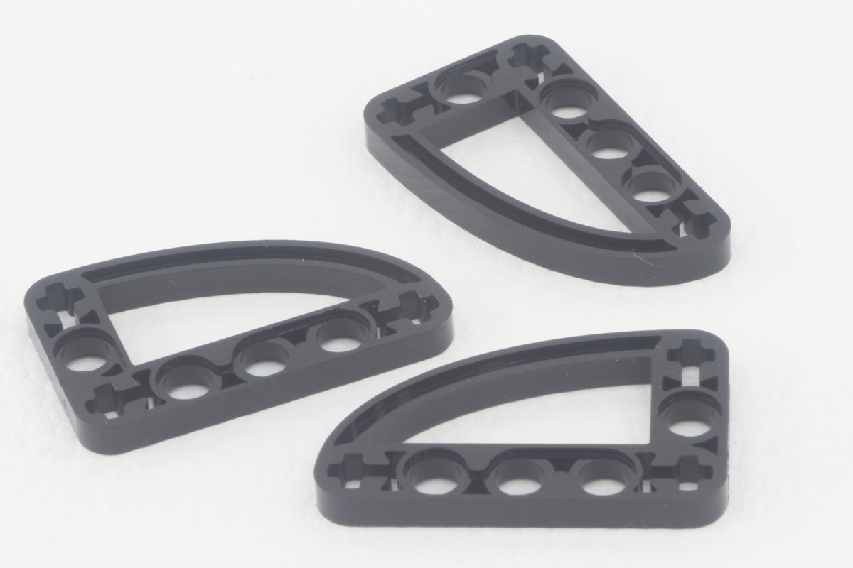 Mould King Technic 65714 Halfbeam Half Beam Curve 3x5 3er Set
