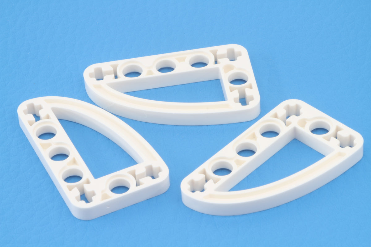 Mould King Technic 65714 Halfbeam Half Beam Curve 3x5 3er Set