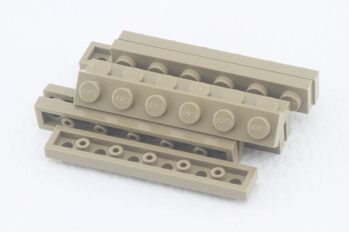 CADA 3666 Plate 1x6 10er Set
