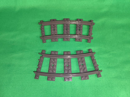 Schienen Eisenbahn Gleis Kurve 53400 Railway Rails Bausteine Klemmbaustein