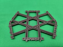 Schienen Eisenbahn Gleis Kreuzung 6-fach Railway Rails Bausteine Klemmbaustein