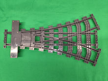 Schienen Eisenbahn Gleis Weiche Y-Weiche 3-fach Railway Rails Bausteine Klemmbaustein