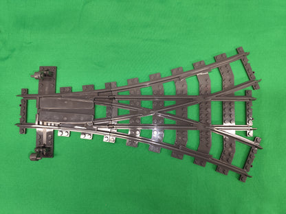 Schienen Eisenbahn Gleis Weiche Y-Weiche 3-fach Railway Rails Bausteine Klemmbaustein