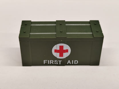 Kiste WW2 Waffenkiste FIRST AID Army Militär Arme Bundeswehr Klemmbaustein