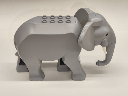 Klemmbaustein Tiere Elefant MAMA Kurze Stoßzahn / Mother elephant