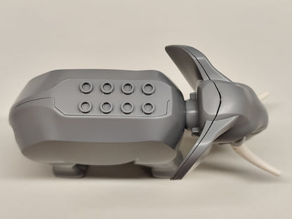 Klemmbaustein Tiere Elefant PAPA Lange Stoßzahn / Male elephant