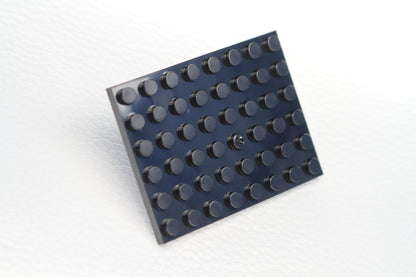 Klemmbaustein 3036 Platte 6 x 8 Schwarz