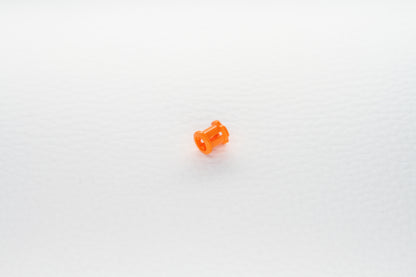 Klemmbaustein Technik Set 20x 42798 Stopper Groß Orange