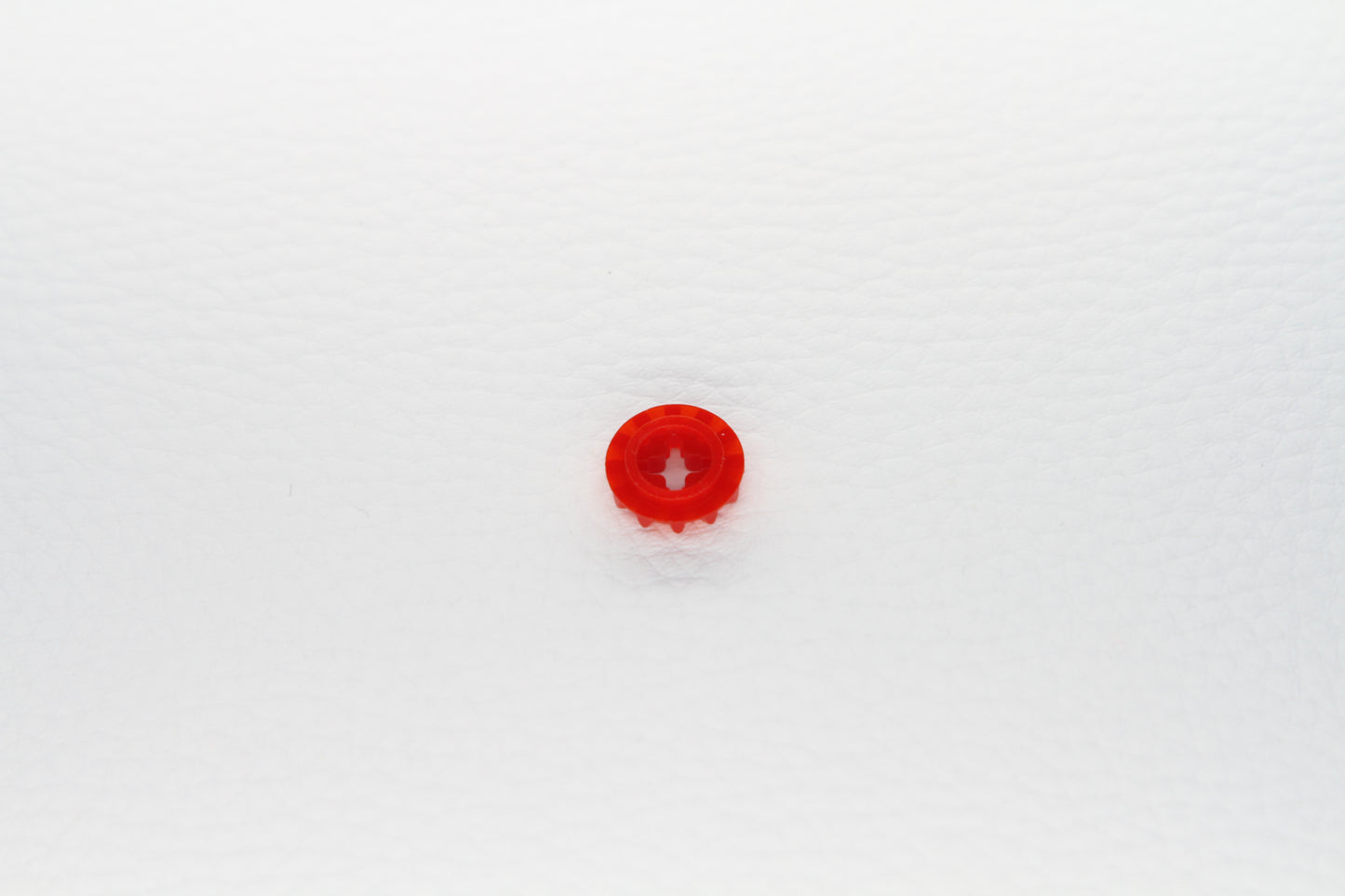 Klemmbaustein Technik 6589 Gear / Zahnrad 12 Zähne Z12 Rot