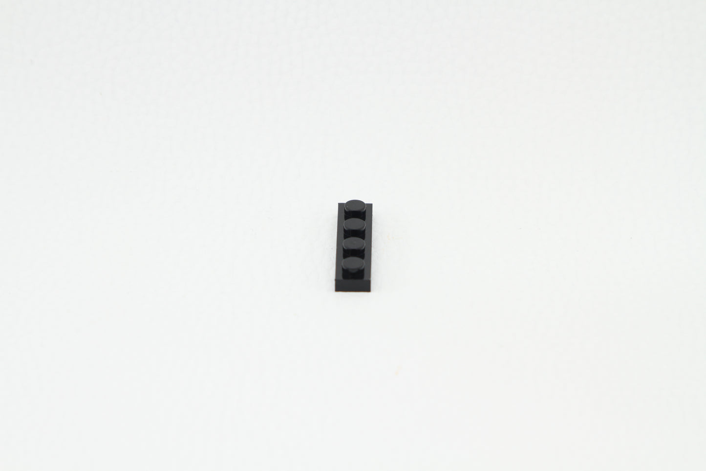 Klemmbaustein 3710 Platte / Plate 1 x 4 Schwarz