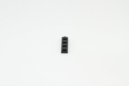 Klemmbaustein 3710 Platte / Plate 1 x 4 Schwarz