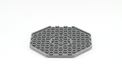 Klemmbaustein 89523 8 Eck Platte / PLATE OCTAGONAL  10 x 10 Dunkel Grau