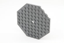 Klemmbaustein 89523 8 Eck Platte / PLATE OCTAGONAL  10 x 10 Dunkel Grau