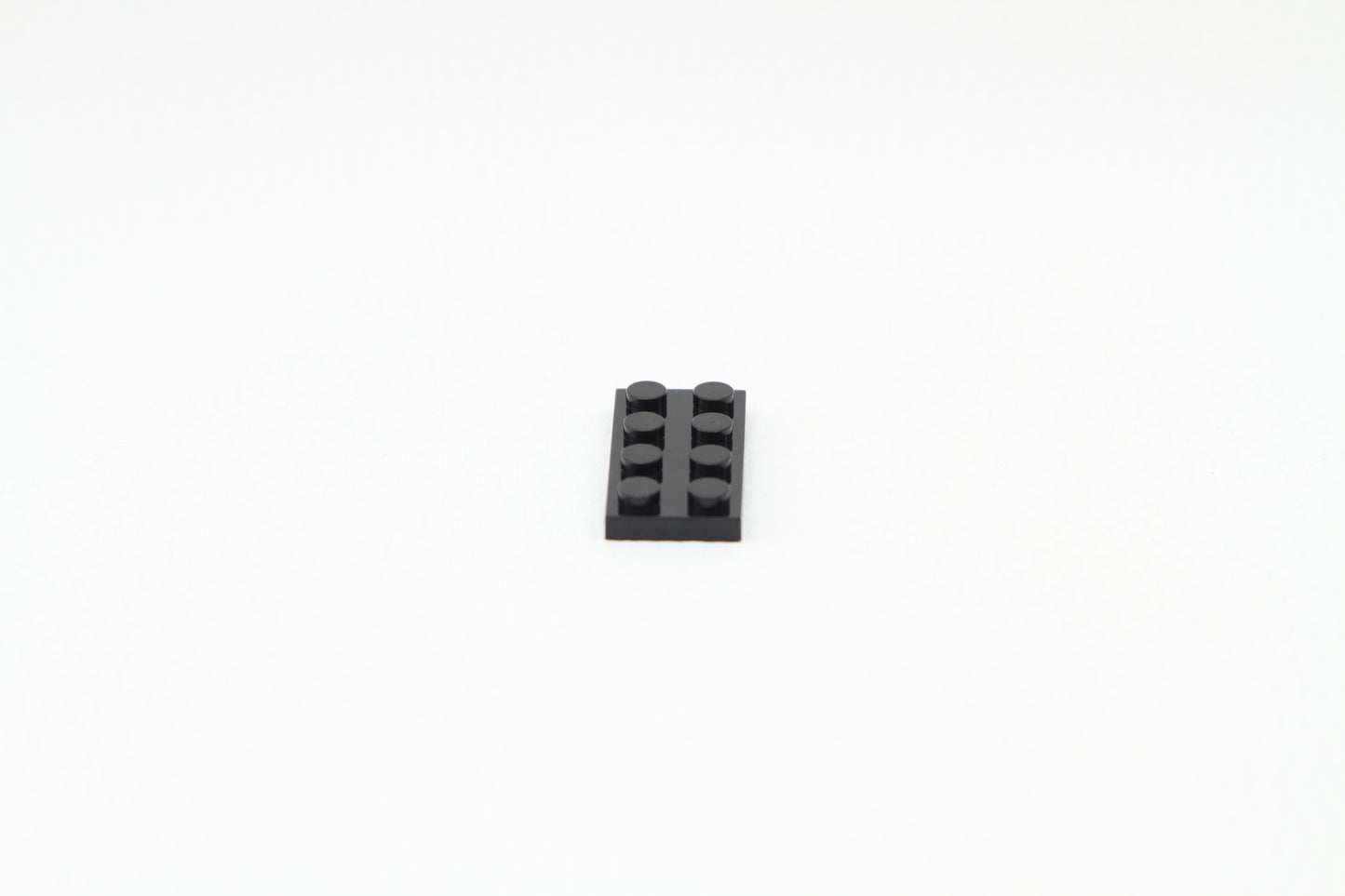 Klemmbaustein 3020 Platte / Plate 2 x 4 Schwarz